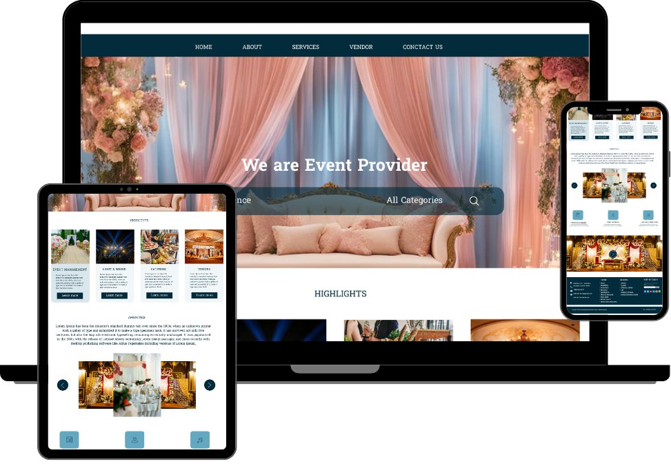Event Management UI/UX Design