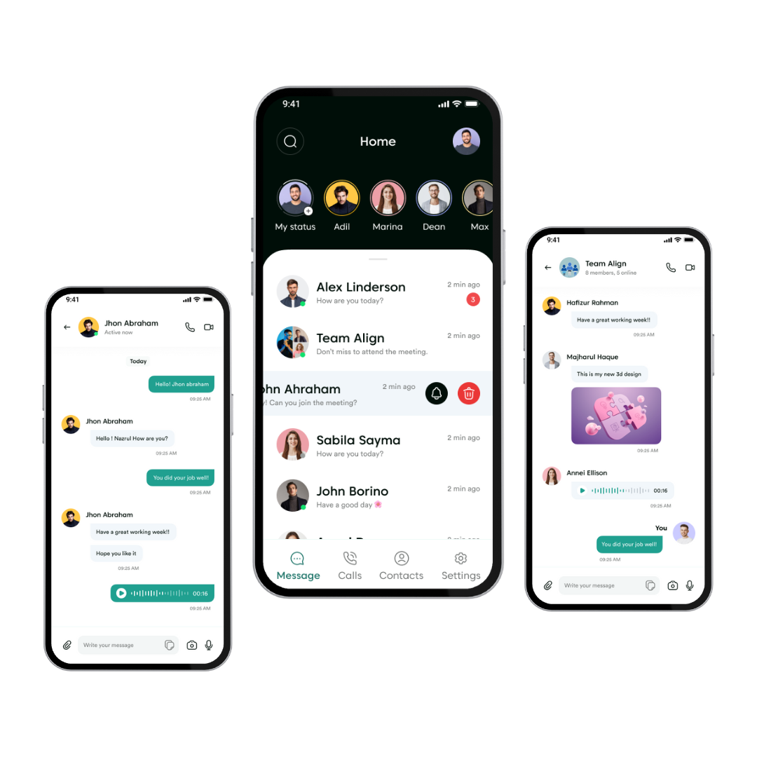 Chat App Screen 1